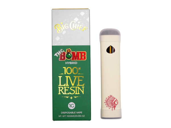 Buy Big Chief Live Resin 1g Disposable Vape Online Florida