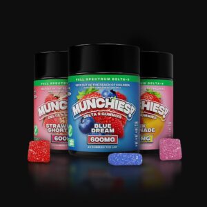 Delta Munchies D9 Gummies 600mg